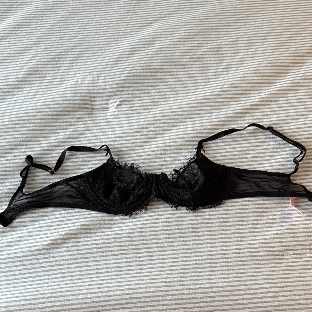 Victoria's Secret Black Lace Bra